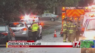 Raleigh fire crews respond to hazmat incident at NC State lab