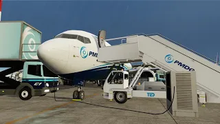 Boeing 737NG PMDG. Санкт-Петербург - Москва (ULLI-UUWW), P3Dv5, VATSIM.