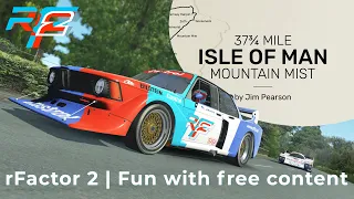 rFactor 2 | Free Isle Of Man Mountain Course & some classic turbo mods from the Workshop