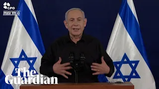 Israel preparing for a ground invasion of Gaza, says Netanyahu