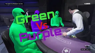 BEST OF GTA 5 PURPLE ALIEN GANG VS GREEN ALIEN GANG TIKTOK COMPILATION