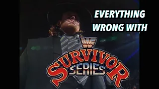 Everything Wrong With WWF Survivor Series 1990