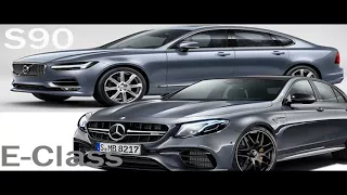 ღღ Volvo s90 Crash Test vs Mercedes Benz E Class ღღ