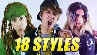 TYPES of rappers (Youtuber Edition) | Julien Bam