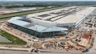 Tesla Gigafactory Texas | 4-23-24 | high activity south expansion & paused activity across highway.