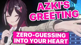 Story Of AZKi's New Greeting - Zero-Guessing Her Way Into Your Heart (AZKi / Hololive) [Eng Subs]