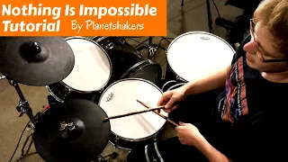 How to Play Nothing Is Impossible by Planetshakers on Drums | (tutorial)