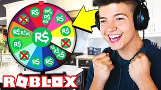 SPIN THE WHEEL and win FREE ROBUX!?