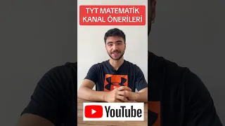 TYT MATEMATİK YOUTUBE KANAL ÖNERLERİ #yks2024