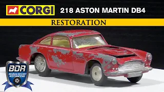 Corgi 218 - Aston Martin DB4 with factory faults!