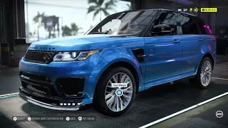 range rover sport svr build (nfs heat )