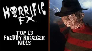 Horrific FX: Top 13 Freddy Krueger Kills