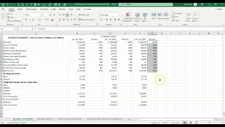 Quick Vertical Analysis in Excel: Income Statement & Balance Sheet