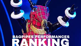 Bagpipes Performances Ranking (Masked Singer UK)