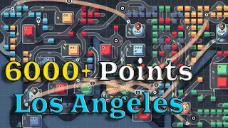 Mini Motorways Los Angeles 6000+ Points! (Top 1%)