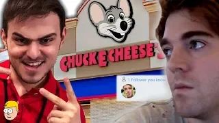He Pretended to Work at Chuck E. Cheese for Shane Dawson Video