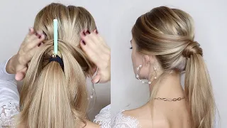 КАК СДЕЛАТЬ КРАСИВЫЙ ХВОСТ ВМЕСТО ОБЫЧНОГО С ПОМОЩЬЮ КАРАНДАША? | EASY CUTE PONYTAIL USING PENCIL