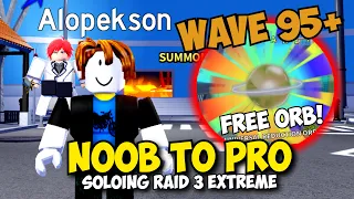 Soloing Raid 3 Extreme (Universal Reduction Orb) & Reaching Wave 95+! ASTD Noob to Pro F2P Day 13!