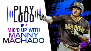 "You got the sexy glove, you wanna show off huh?!?" | Manny Machado MIC'D UP at Padres-Mets BP!