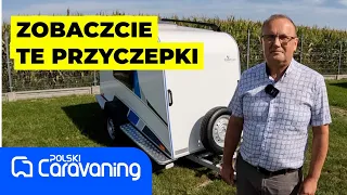 Małe ale jakże praktyczne przyczepy TomPlan made in Poland