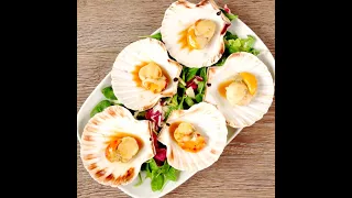 Grilled St. Jacques Scallops