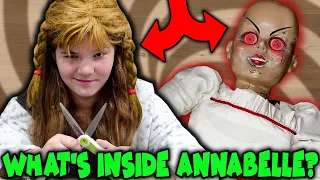 What's Inside Annabelle?? Cutting Open Creepy Dolls Part ??
