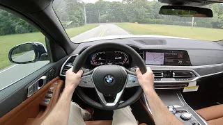 2022 BMW X7 xDrive40i: POV Drive, Impressions and ASMR