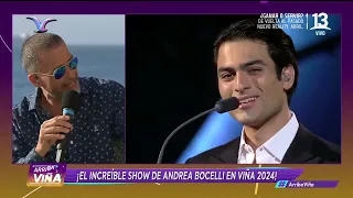 Matteo Bocelli en Viña 2024  | Arriba Viña | Canal 13