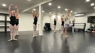 Ballet class ( JDI students California)