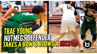 Trae Young Drops 42Pts! Takes a Bow & Blows a Kiss To the Visiting Student Section