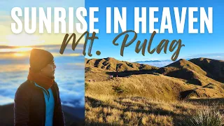 MT. PULAG Sunrise in Heaven: "Playground of the gods" Hike | 2022 Homestay Hiking via Ambangeg Trail