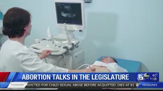 Abortion talks in the legislature