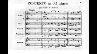 Antonio Vivaldi - Concerto for Strings in G minor RV 155 (Sheet Music Score)