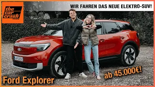 Ford Explorer im Test (2024) Wir fahren das NEUE Elektro-SUV ab 45.000€! Fahrbericht | Review | POV