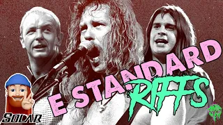 13 Metal Guitar Riffs That Prove E Standard Tuning Is HEAVY | Solar Guitars |