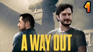 DEUX HOMMES MUSCULEUX QUI S'ÉVADENT !!! -A Way Out- Ep.1 avec Krayn & Bob