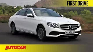 Mercedes-Benz E220d | First Drive | Autocar India