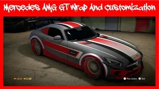 NFS 2015 Mercedes AMG GT Customization and vinyl Showcase