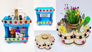 3 handmade organizer made with waste materials | Best out of waste handmade craft idea