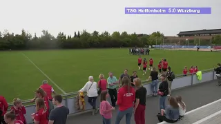 Frauen - DFB Pokalspiel: TSG Hoffenheim vs. FC Würzburger Kickers