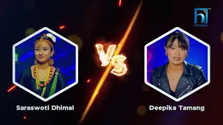 Dancing Stars Nepal || Semi- Finale Battle Round || Dance By Saraswoti Dhimal & Deepika Tamang