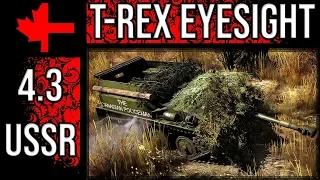 War Thunder - 4.3 USSR - T-Rex Eyesight