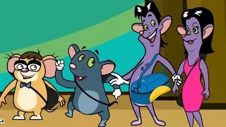 Rat A Tat - Charly & Miss Rock N Roll - Funny Animated Cartoon Shows For Kids Chotoonz TV