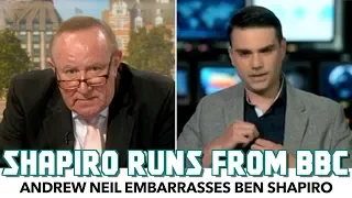 Ben Shapiro Runs From BBC Interview After Being Embarrassed By A Conservative