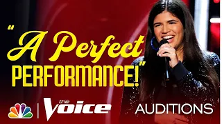 Fifteen-Year-Old Joana Martinez's Voice Is "Really Gorgeous!" - The Voice Blind Auditions 2019