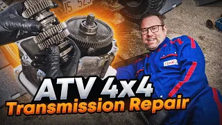 Hur man renoverar en ATV 4x4 växellåda del 1