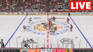 NHL LIVE🔴 Edmonton Oilers vs Chicago Blackhawks - 27th October 2022 | NHL Full Match - NHL 22