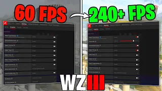 Best AMD RADEON Settings for Warzone 3!📈✅ (MAX FPS & Visuals)