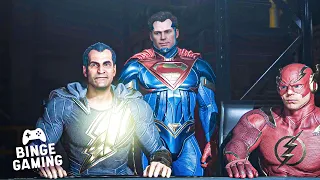 Black Adam Joins the Justice League Scene (4K ULTRA HD)