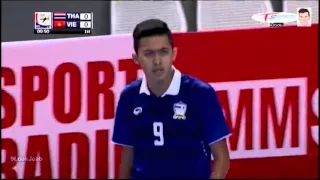 ไฮไลท์ฟุตซอล ทีมชาติไทย 6-0 เวียดนาม [AFF Futsal Championship2015] รอบรองชนะเลิศ